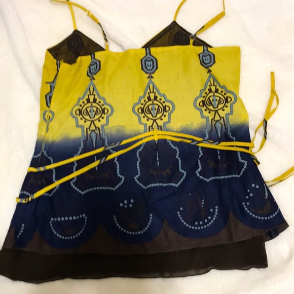 Strappy yellow top (3 for 10$) - Picture 2 of 2